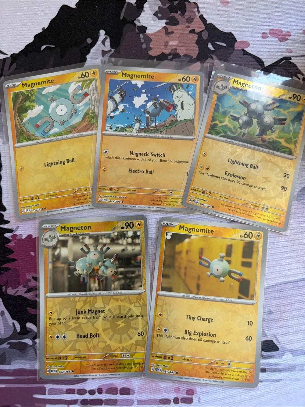⚡ Magnemite & Magneton Pokémon Card Lot | 5 Cards | Reverse Holo TCG ✨5/$25✨